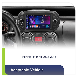 วิทยุติดรถยนต์ Podofo 4+64GB 7 นิ้ว สำหรับ Fiat Fiorino ปี 2008-2016 ระบบ Android 2 Din รองรับ Wireless CarPlay/Android Auto GPS WiFi IPS AI DSP BT - Product Image 2
