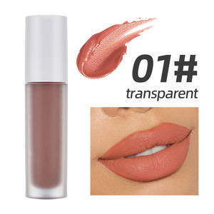 Cabezal de cepillo de algodón de 5ml, crema de color caramelo, brillo de labios de lujo personalizable - Product Image 5