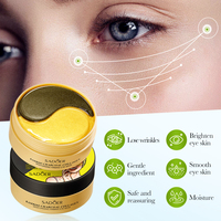 Le nouveau SADOER charbon de bambou collagène hydrate resserre le masque pour les yeux hydrate les yeux pâtes eau pour enlever les cernes