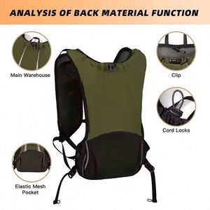 Gilet d'hydratation léger et imperméable Camelbak Free Sample pour course sur sentier, 5,5 L, respirant, avec poche d'hydratation 2 L en TPU - Product Image 3
