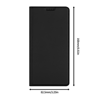 Étui portefeuille magnétique premium en cuir PU pour Vivo X500 Pro Max avec béquille et porte-cartes, bleu foncé, antichoc