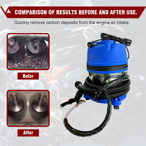 슈카스 S-122 110V/220V 월넛 블라스터 자동차 엔진 탈탄화 기계 차량 수리 도구 - Product Image 2