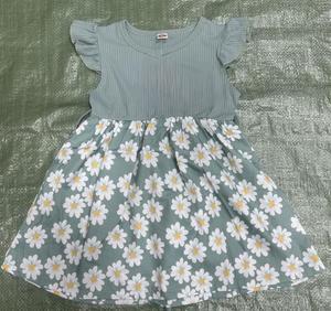 时尚风格批发儿童连衣裙女童服装库存夏季 Ropa De Bebe，随机混装销售儿童连衣裙 - Product Image 3