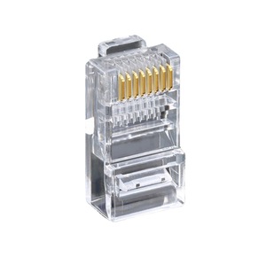 <b>Rj45</b> Cat6 Ethernet Connector 8P8C Copper Core Unshielded For Network <b>Cabling</b> - Product Image 2