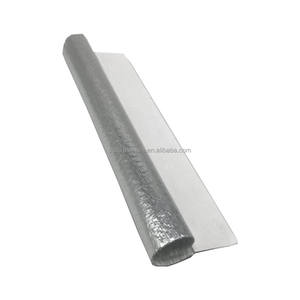 Manchons de câble ignifuges haute température, auto-enroulables, en feuille d'aluminium, fibre de verre, <span class=keywords><strong>gaine</strong></span> de câble argentée - Product Image 1