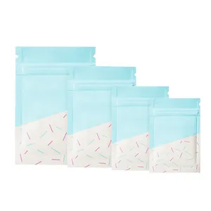 Impressive Price Food Industrial Packing Frosted Mylar Sealed Package Bag Zip Pouch Various Customized Plastic Sachets