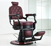 Chaise de Barbier Rétro Pivotante à Hauteur Réglable – Offre Spéciale