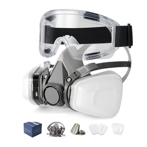 Respirador con Filtro de Gas y Partículas OEM 6200 TPE, Máscara de Gas Reutilizable, Medio Respirador Antipolvo - Product Image 2