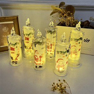 Ins Style Home Tabletop Decoration Lamp Candle Shaped Table Lamp <strong>Small</strong> Led Night <strong>Light</strong> Gifts for Kids Lampara Led - Product Image 1