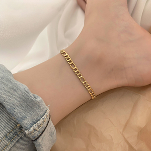 Chaînes <span class=keywords><strong>de</strong></span> cheville EManco Franco Link pour hommes et femmes, style Hip Hop Rapper, en acier inoxydable, bijoux <span class=keywords><strong>de</strong></span> <span class=keywords><strong>pied</strong></span>, chaînes cubaines pour cheville - Product Image 5