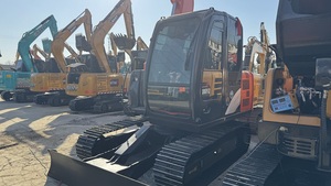 Petite excavatrice Hitachi ZX70 d'occasion de 7 tonnes, de bonne performance, vente de pelleteuse EPA CE, moteur à engrenages - Product Image 4