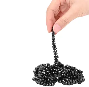 批发直销赤铁矿小不规则形状磁铁石多色铁氧体材料磁性玩具
