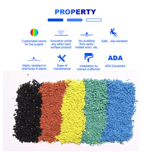 Gránulos de caucho EPDM de bajo rebote CNMI para caminos de ocio - Product Image 5