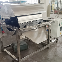 Séchoir à tambour automatique de grande capacité pour flocons d'avoine et farine de riz gluant, avec racloir intégré