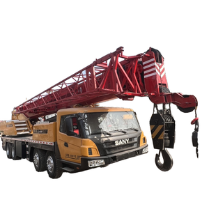 Grúa sobre Camión Stc500 Usada, Capacidad de Carga 50 Toneladas, Buen Estado, con Motor, Caja de Cambios, Bomba, Rodamientos y Componentes Principales - Product Image 1