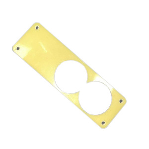 Accessoires de commutation en résine époxy et fibre de verre, pièces isolées jaunes pour montage de PCB, résistantes à la chaleur et ignifuges - Product Image 4