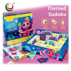Jeu de puzzle familial éducatif pour enfants, jouet d'apprentissage <span class=keywords><strong>sudoku</strong></span> - Product Image 1