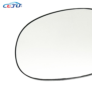 Accessoires de voiture Rétroviseur latéral en verre blanc chauffant pour Citroën C2 C3 Peugeot <span class=keywords><strong>206</strong></span> 1007 - Product Image 2