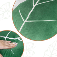 Bantal Plush Philodendron Gloriosum 15 Inch untuk Pecinta Tanaman, Dekorasi Kamar Tidur dan Ruang Anak, Bantal Hias Daun 3D