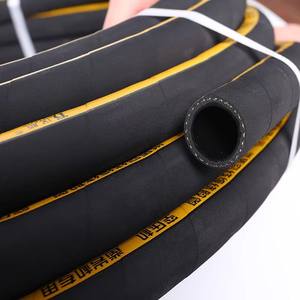 Kit Tubo per Sabbiatura Industriale Compatibile con Ghiaccio Secco/Granigliatura, Opzioni ID 1/2 Pollice e 3/4 Pollice, Tubo dell'Aria in Gomma Sintetica Nera - Product Image 6