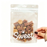Sachet personnalisé en PLA de qualité alimentaire pour collations, bonbons, noix, aliments secs – Récipient refermable, anti-humidité, auto-scellant avec fermeture éclair