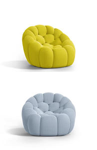 Ensemble Canapé Compressé de Designer Minimaliste Nordique Rochefort, Mobilier Personnalisé pour Villa, Idéal pour une ou Trois Personnes - Product Image 4