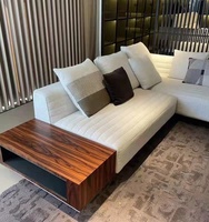 Foshan Möbel moderne Luxus Schnitts ofa neue Design qualität Modulares Wohnzimmer Sofa Komfort Stoff Leder form U-Sofa