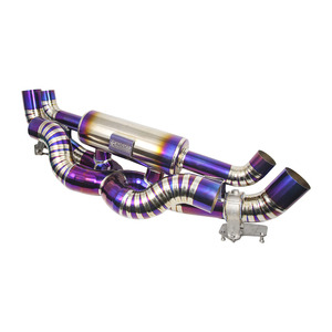 KYOSTAR Racing Système d'échappement Catback en titane pour <span class=keywords><strong>Porsche</strong></span> 2019 911 992 Carrera Targa 4/S/4S 3.0TT Système de soupape d'échappement - Product Image 3