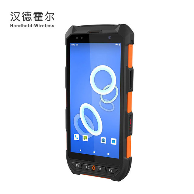Wireless Handheld PDA Barcode Scanner 26dbi 865-868mhz Rfid Reader Handheld Rugged Android Uhf Rfid Reader Writer with Free Sdk