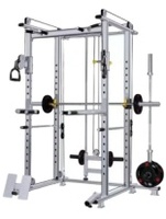 Soporte de Sentadillas de Alta Resistencia con Barra Paralela para Dominadas y Almohadilla para Flexiones de Brazos para Entrenamiento de Cuerpo Completo