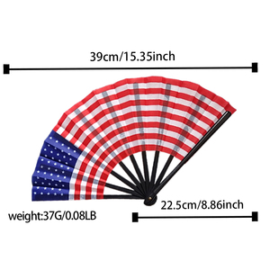 Éventails en plastique personnalisés par transfert thermique, drapeaux nationaux et emblèmes, pour souvenirs de <span class=keywords><strong>voyage</strong></span>, fêtes et matchs de football (vente en gros) - Product Image 5