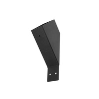 Conector Metálico de Alta Resistencia con Ángulo de 45 Grados para Postes de Madera 2x4, Pérgola, Pabellón, Toldo, Soporte para Estructuras Exteriores