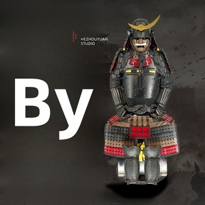 Armadura de Samurái de Metal Altamente Realista, Exhibición de Tienda Japonesa, Accesorios Antiguos de Cine y Televisión para Vestuario Masculino Adulto - Product Image 1