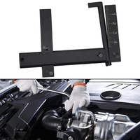 Jauge de niveau de flotteur de carburateur réglable en acier à haute teneur en carbone, noire, 16-78 mm, précision jusqu'à 40 mm, outil manuel pour la réparation