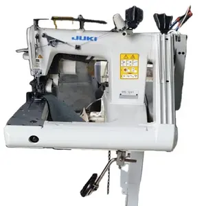 Used High Quality Jukis Sewing Machine MS-1261 Feed-off-the-arm, Leading Double Chainstitch Machine For Heavy-weight Materials