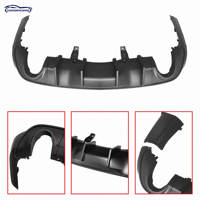 Diffuseur arrière en aileron de requin PP pour Dodge Durango 2011-2021 (à l'exception des modèles SRT Sport) - Style extérieur