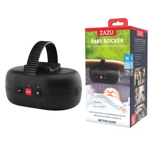 Zazu Baby <b>Rocker</b> Black Gentle Motion For Strollers And <b>Prams</b> Better Sleep - Product Image 1