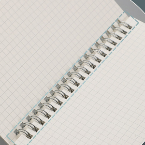 Cuaderno HK Cuaderno de bobina abatible Cuaderno de rejilla Notas universitarias gruesas Papelería Rejilla - Product Image 5