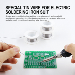 0.8mm Super fil <span class=keywords><strong>d</strong></span>'étain à souder étain fondre noyau <span class=keywords><strong>de</strong></span> colophane <span class=keywords><strong>soudure</strong></span> fil à souder rouleau sans nettoyage <span class=keywords><strong>Flux</strong></span> 2.0% pour réparation 20g - Product Image 5
