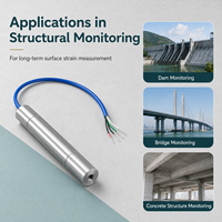 Medidor de Tensión de Superficie con Cable Vibratorio YNS-10F para Monitoreo Estructural