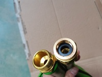 Flexible Kink Free Heavy Duty 1/2 ''Tuyau en fibre haute pression avec pression d'éclatement 600psi