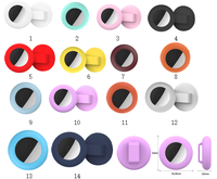 Étui en silicone étanche pour AirTag, support de suivi GPS, suivi mondial, compatible avec la fonction Localiser de iOS, anti-perte, localisateur pour enfants et animaux de compagnie