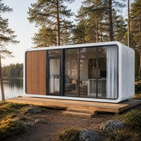 Nouvelle Villa Préfabriquée Pliable de 20 et 40 pieds, Modulaire, Respirante, Design Moderne, Maison Conteneur à Vendre
