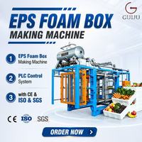 Volledig automatische EPS-vormgevingsmachine voor het maken van polystyreen schuim fruit- en groente koelketen verpakkingsdozen