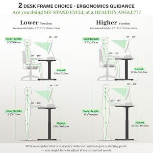Hot bán điện Chiều cao có thể điều chỉnh tai nghe bằng gỗ động cơ kép đi-đứng đứng điều hành MagSafe bàn đứng - Product Image 5