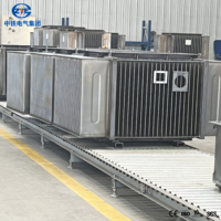Transformateur de puissance triphasé immergé dans l'huile haute tension 6KV 35KV pour utilisation en sous-station 380V 220V – Appareil de distribution électrique
