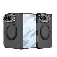 Coque de protection magnétique rotative pour objectif d'appareil photo avec membrane anti-traces de doigts et anti-poussière de luxe pour iPhone 18 Duo