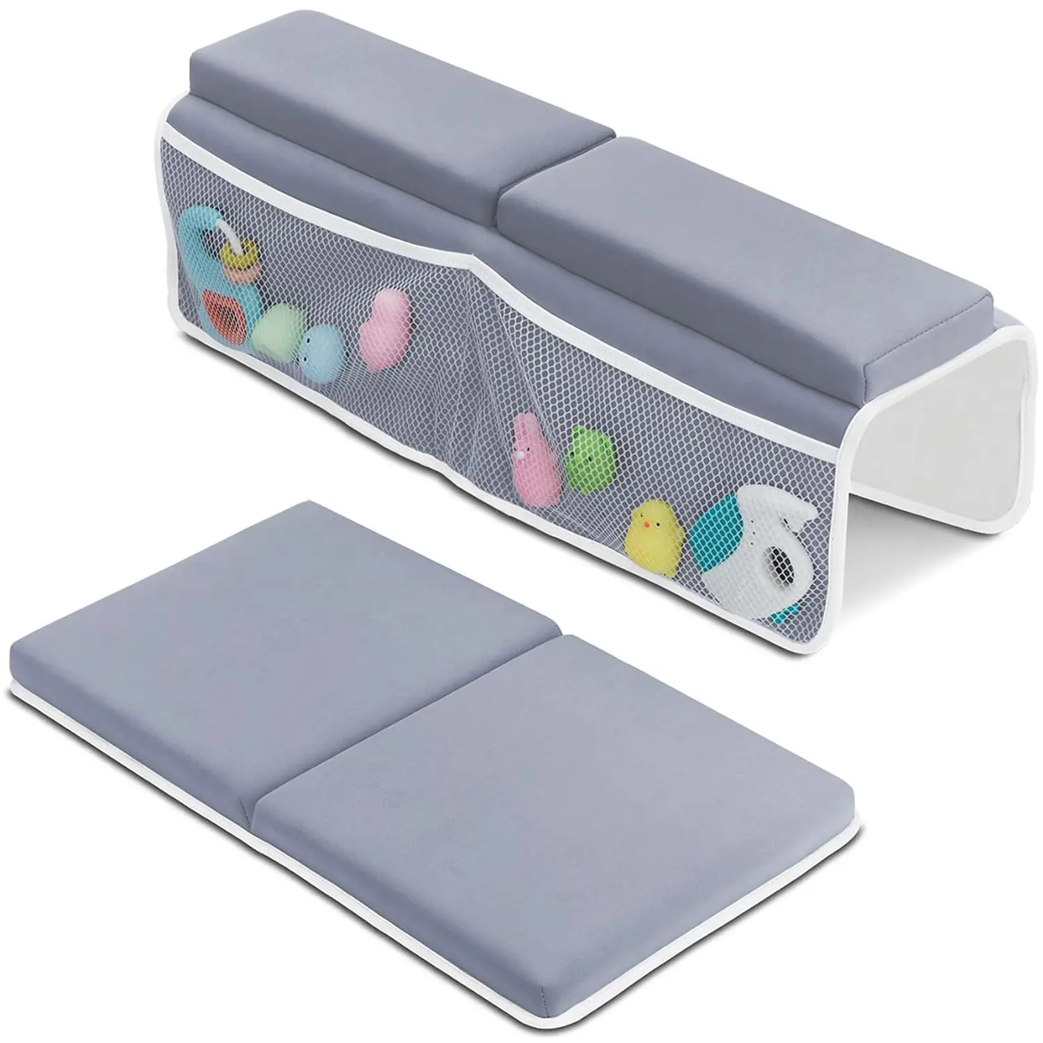 BSCI Custom Baby Bath Kneeler und Ellbogen auflage Dickes, schnell trocknendes, rutsch festes, bequemes Neopren-Badewannen-Kniesc honer