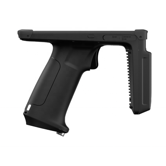 Long Range UHF RFID Handheld Reader Android 8m Reading Distance Plastic 4G/WiFi/ for Warehouse RFID Tag Scanning