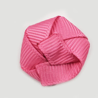 Nouvelles patchs roses en ruban tissés à la main, mini taille 2,5 cm (1 pouce) - Accents décoratifs élégants et raffinés